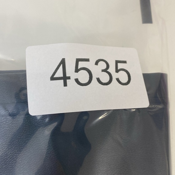 Ten by Babaton Cinema Dress Vegan Leather Size 4 - Picture 12 of 12